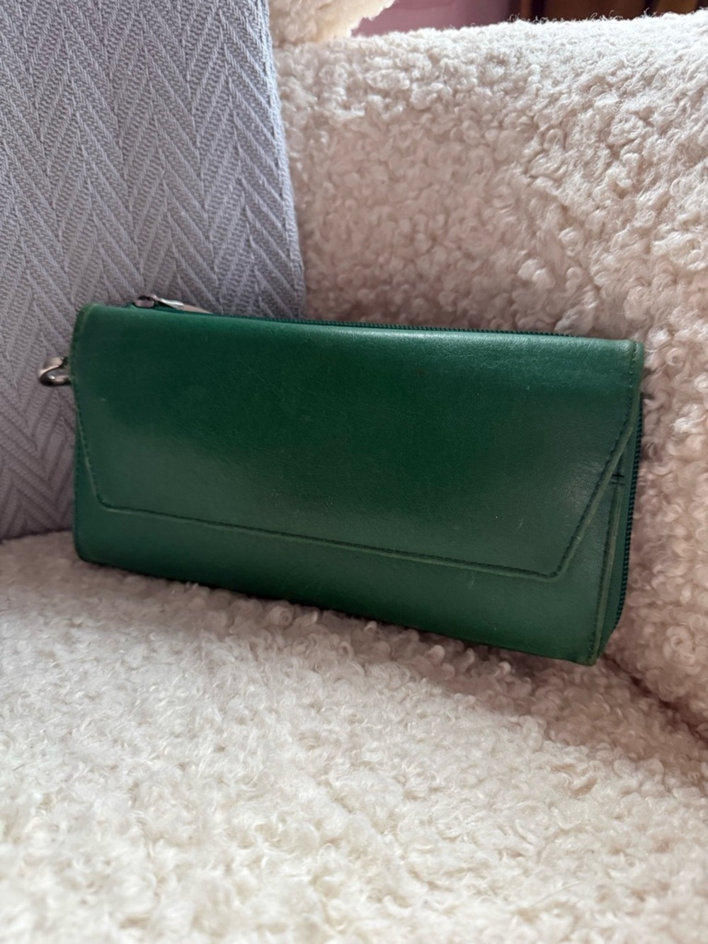 Matt & Nat Emerald Green Leather Clutch Wallet